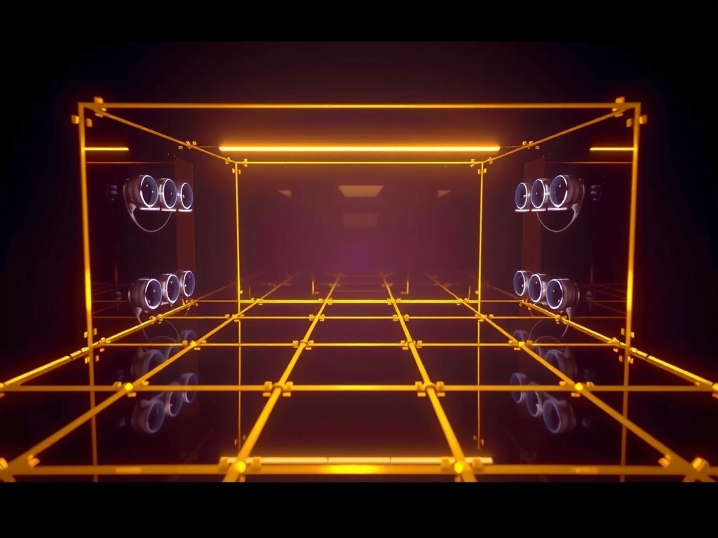 Geometric brand motif